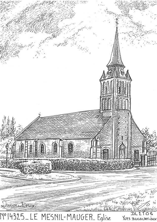 N 14325 - LE MESNIL MAUGER - glise